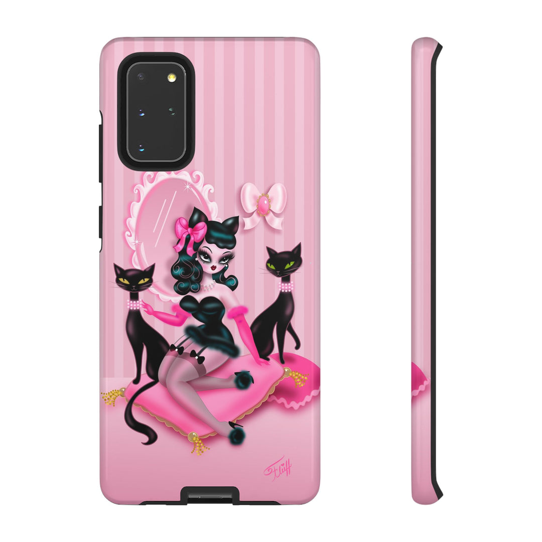 Kitten Boudoir Doll • Tough Phone Case