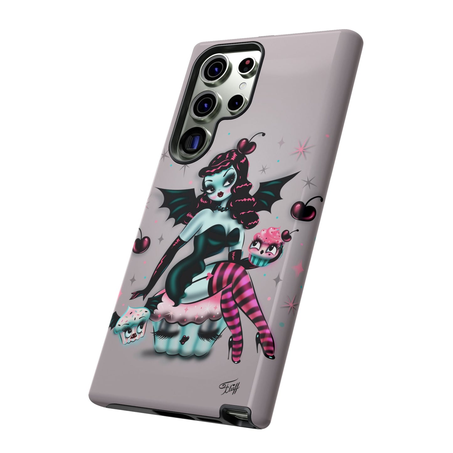 Spooky Cupcake Doll • Tough Phone Case