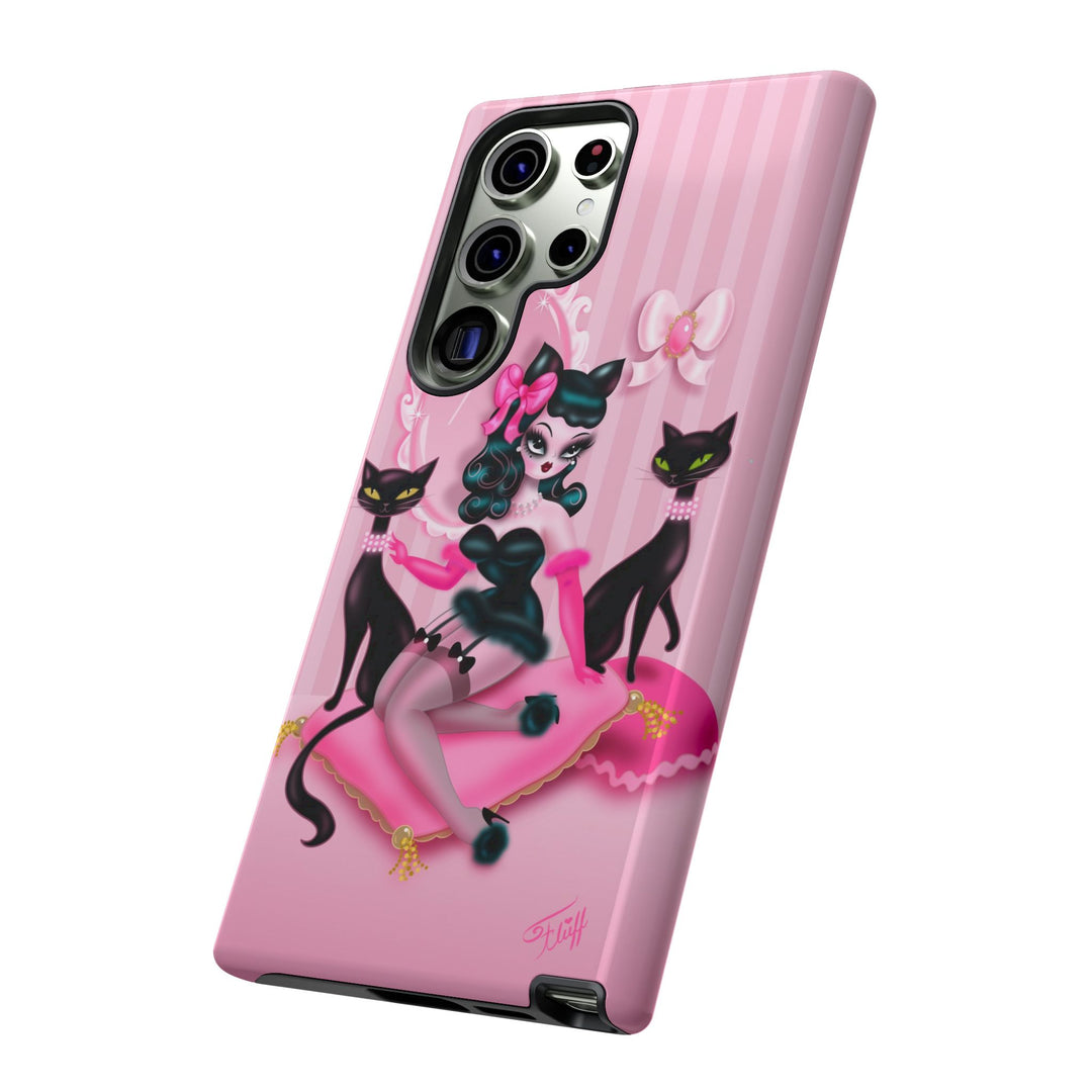 Kitten Boudoir Doll • Tough Phone Case