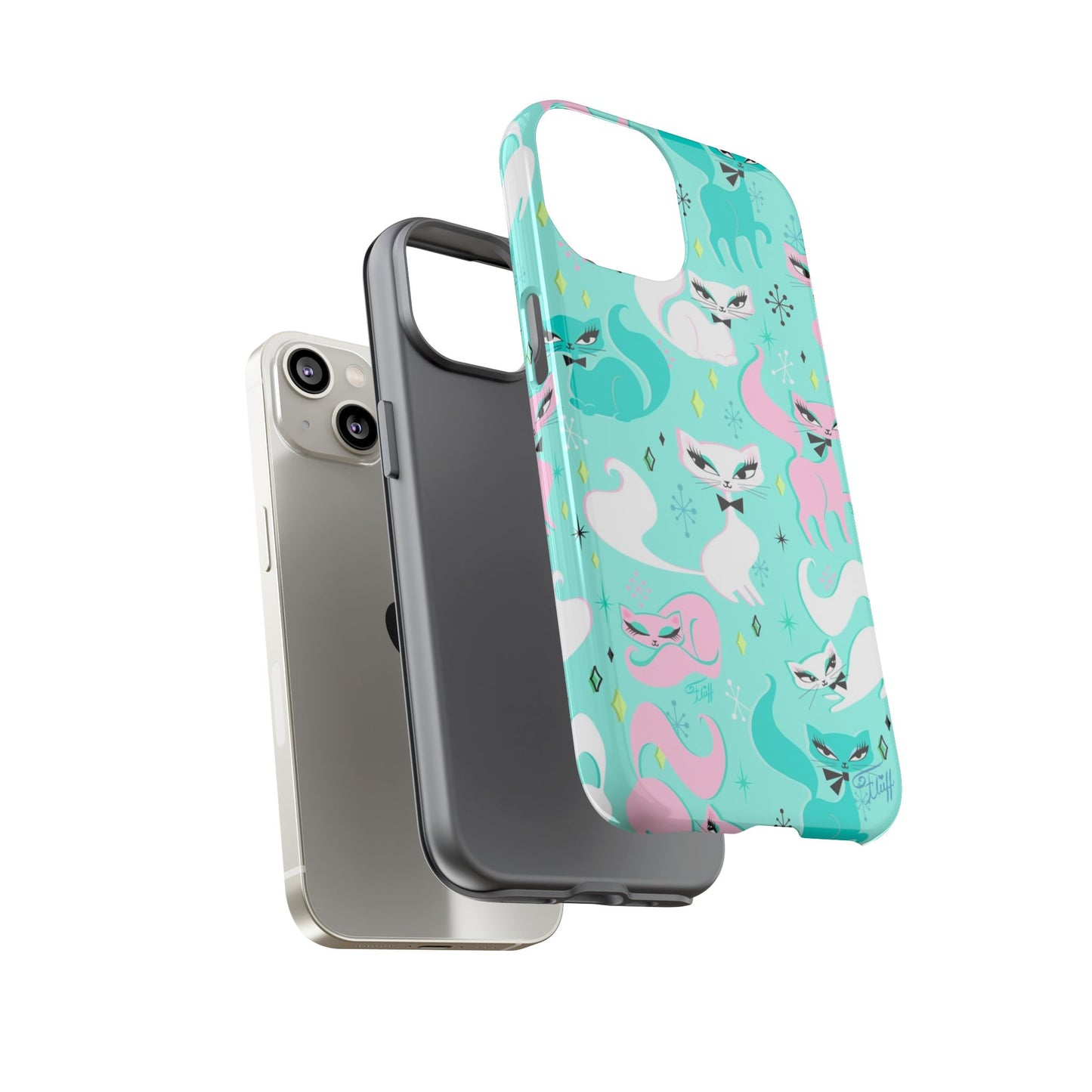 Swanky Kittens • Tough Phone Case