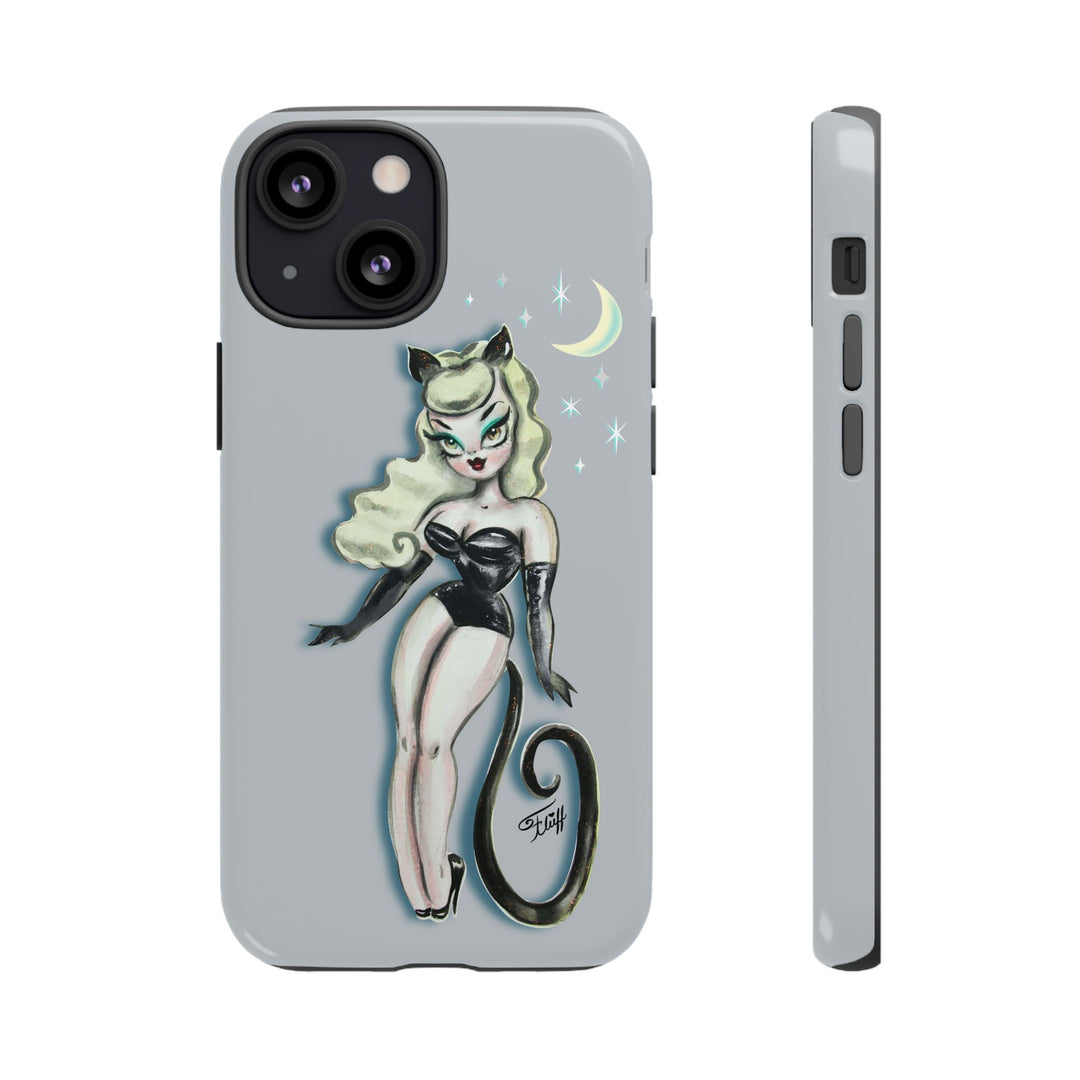 Blonde Cat Girl • Tough Phone Case