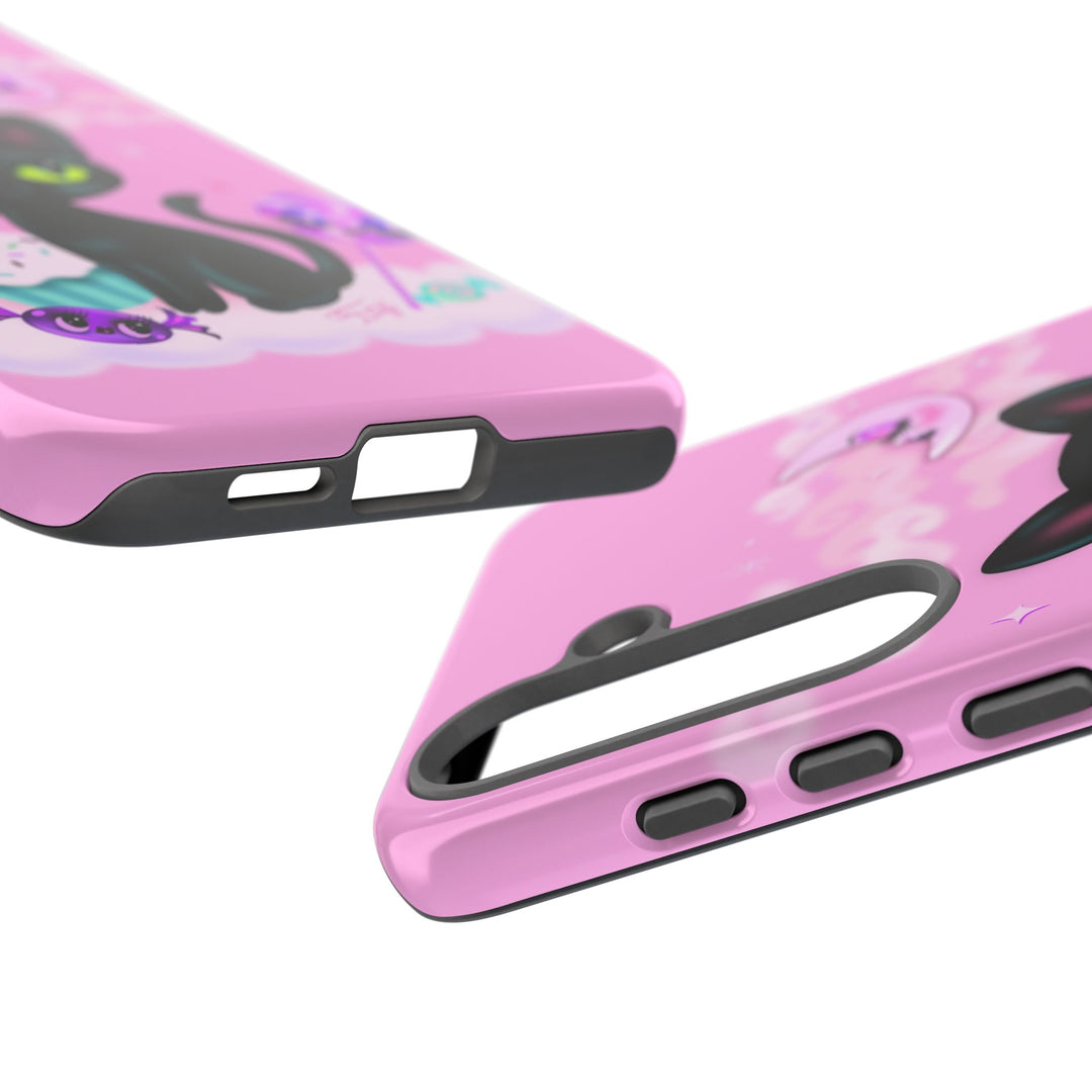 Vyolette in the Sky with Candies Pink • Tough Phone Case