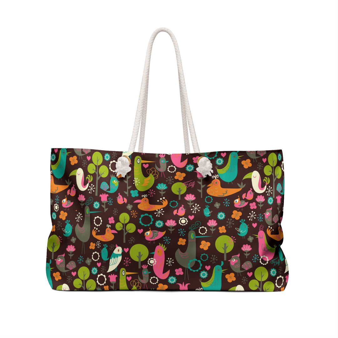 Birdsville on Chocolate • Weekender Bag