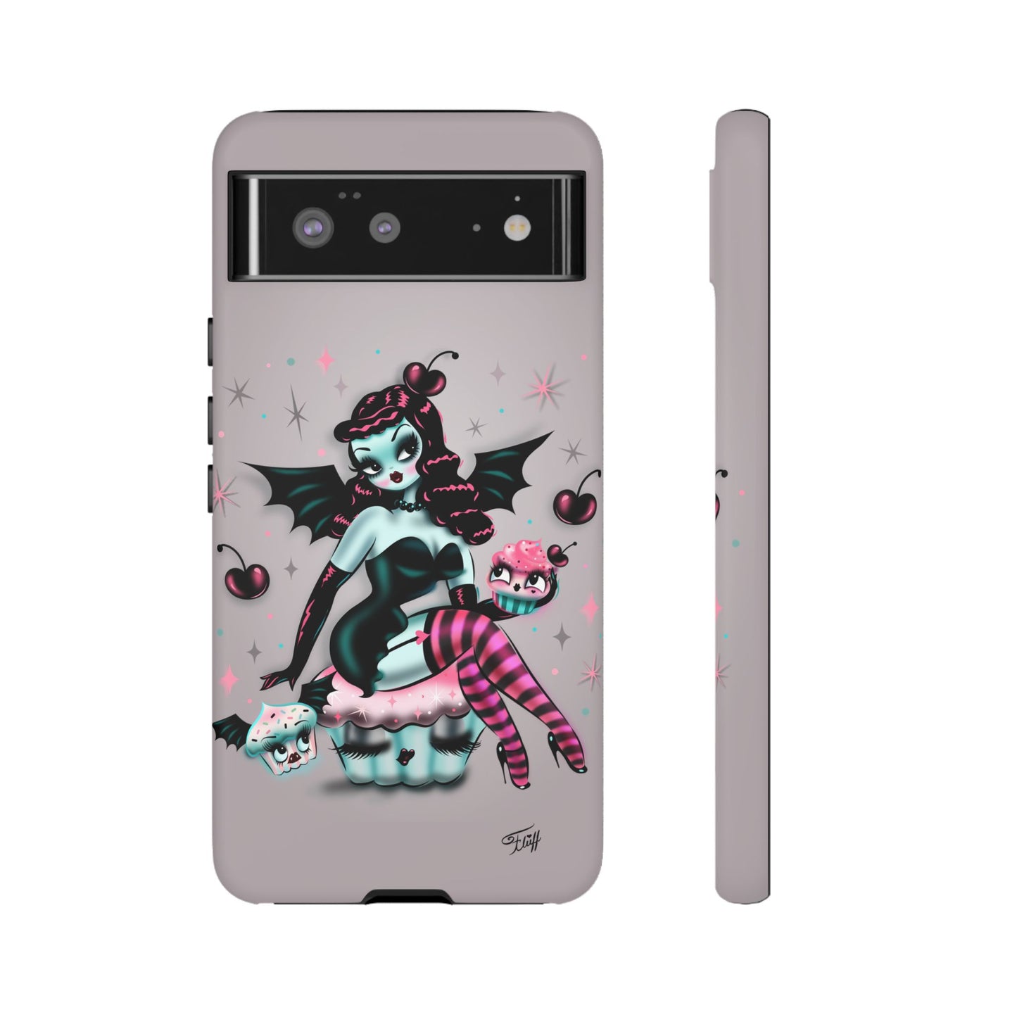 Spooky Cupcake Doll • Tough Phone Case