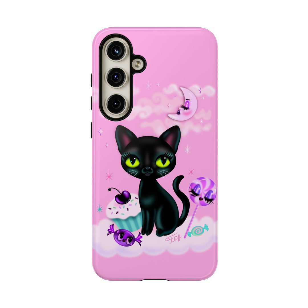 Vyolette in the Sky with Candies Pink • Tough Phone Case