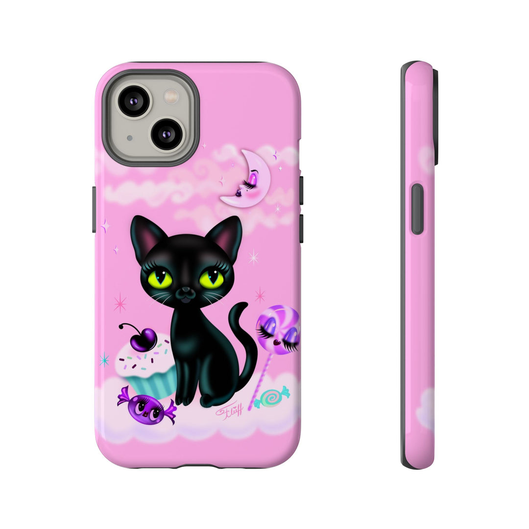 Vyolette in the Sky with Candies Pink • Tough Phone Case