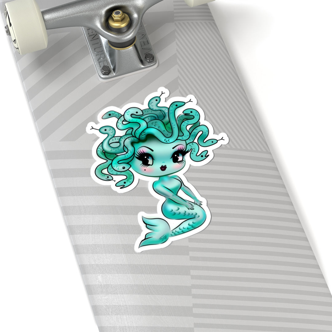 Baby Medusa Mermaid • Kiss-Cut Sticker