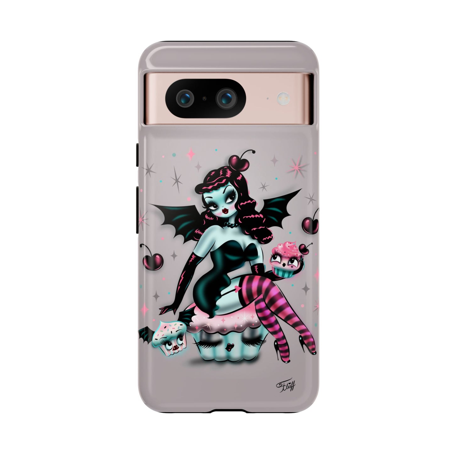 Spooky Cupcake Doll • Tough Phone Case