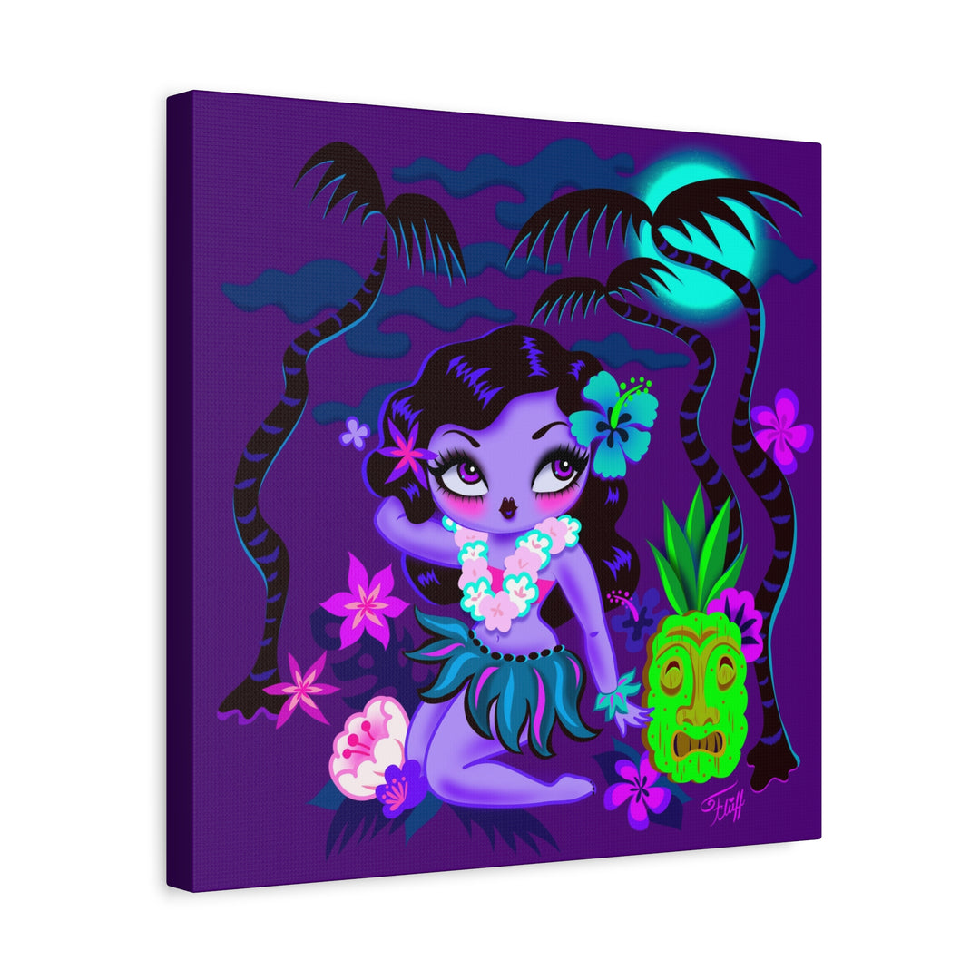 Haunted Hula Cutie • Canvas Gallery Wrap