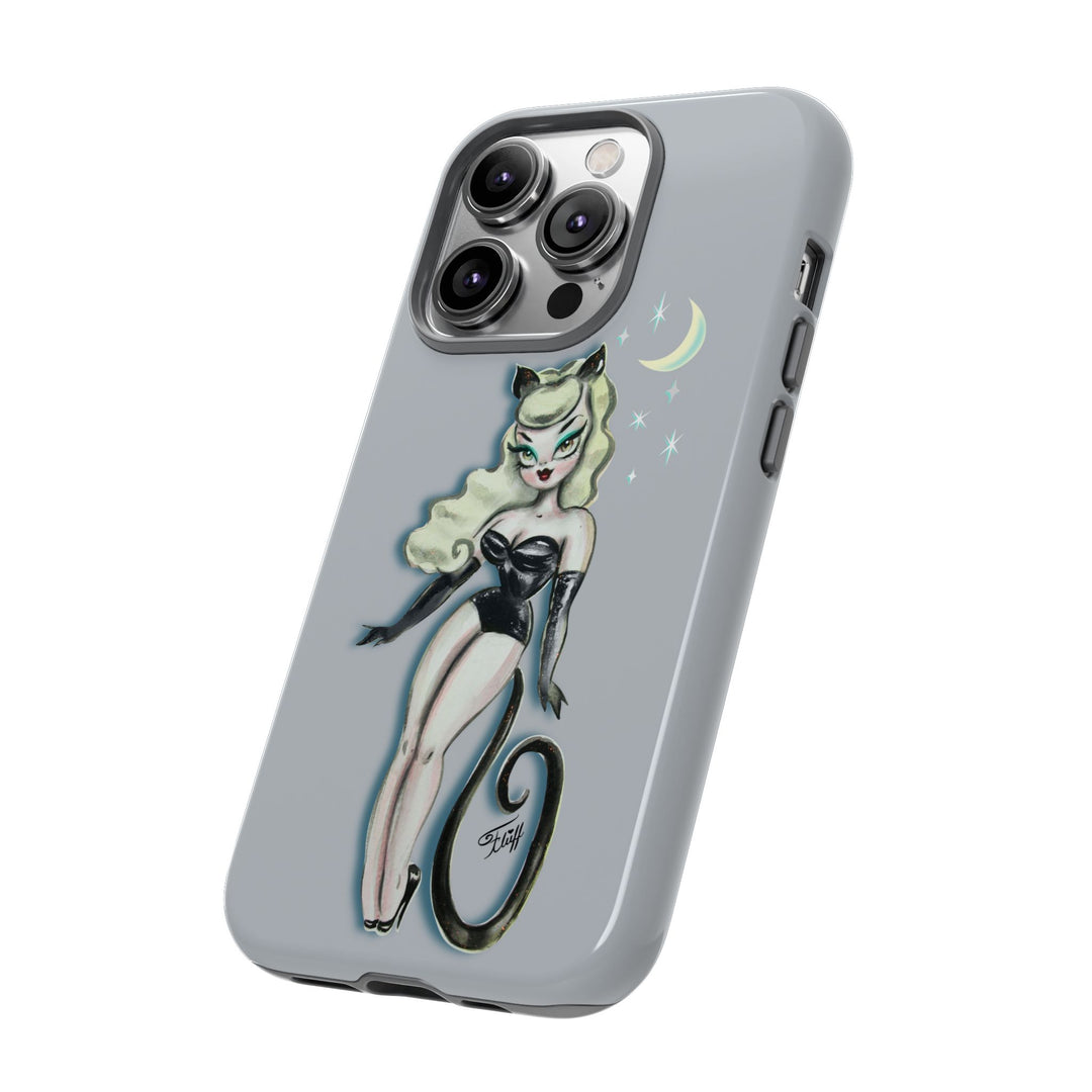 Blonde Cat Girl • Tough Phone Case