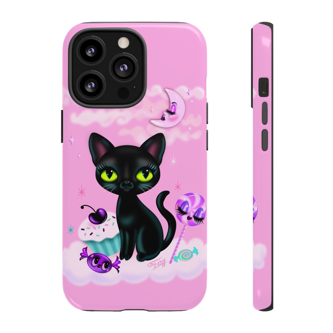 Vyolette in the Sky with Candies Pink • Tough Phone Case