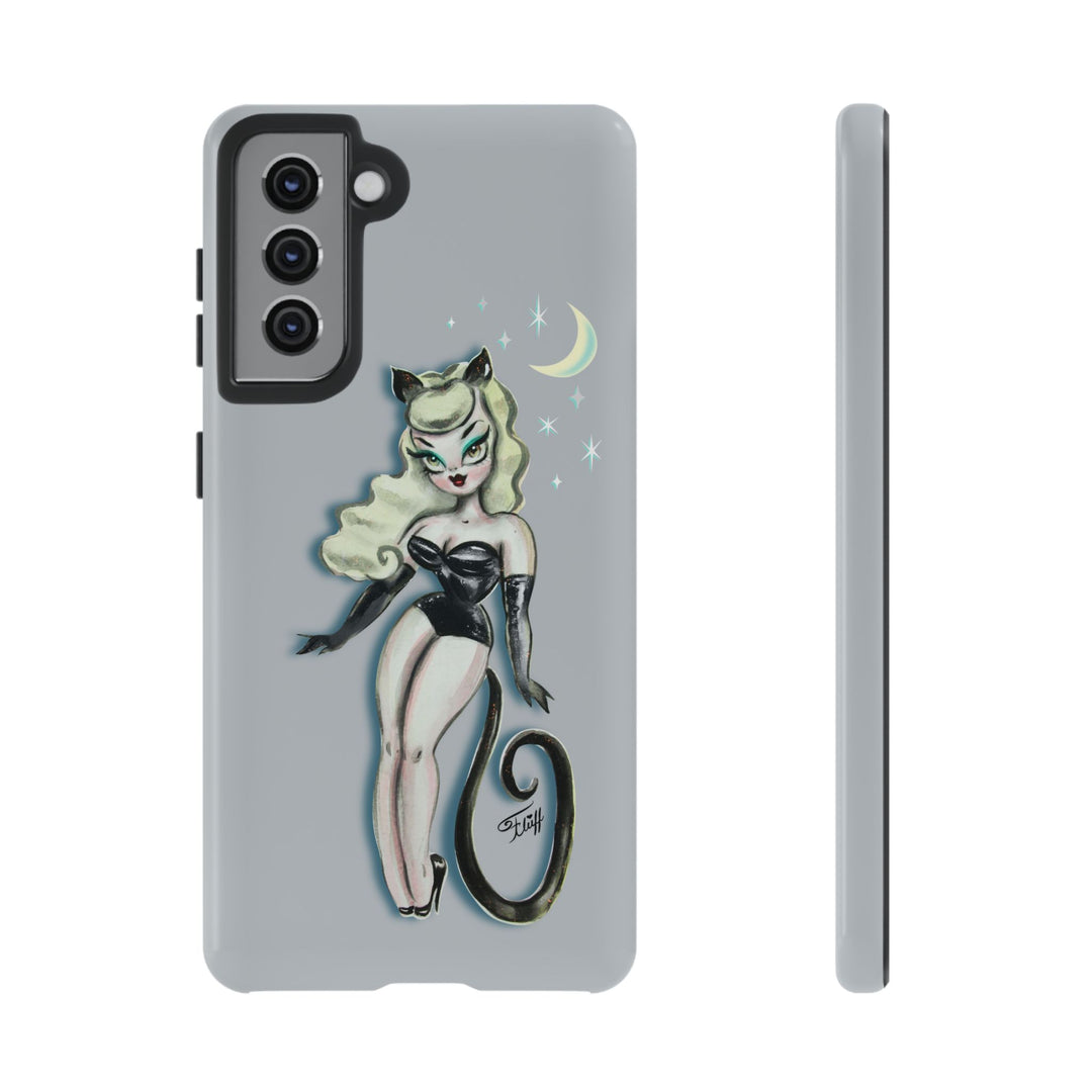 Blonde Cat Girl • Tough Phone Case