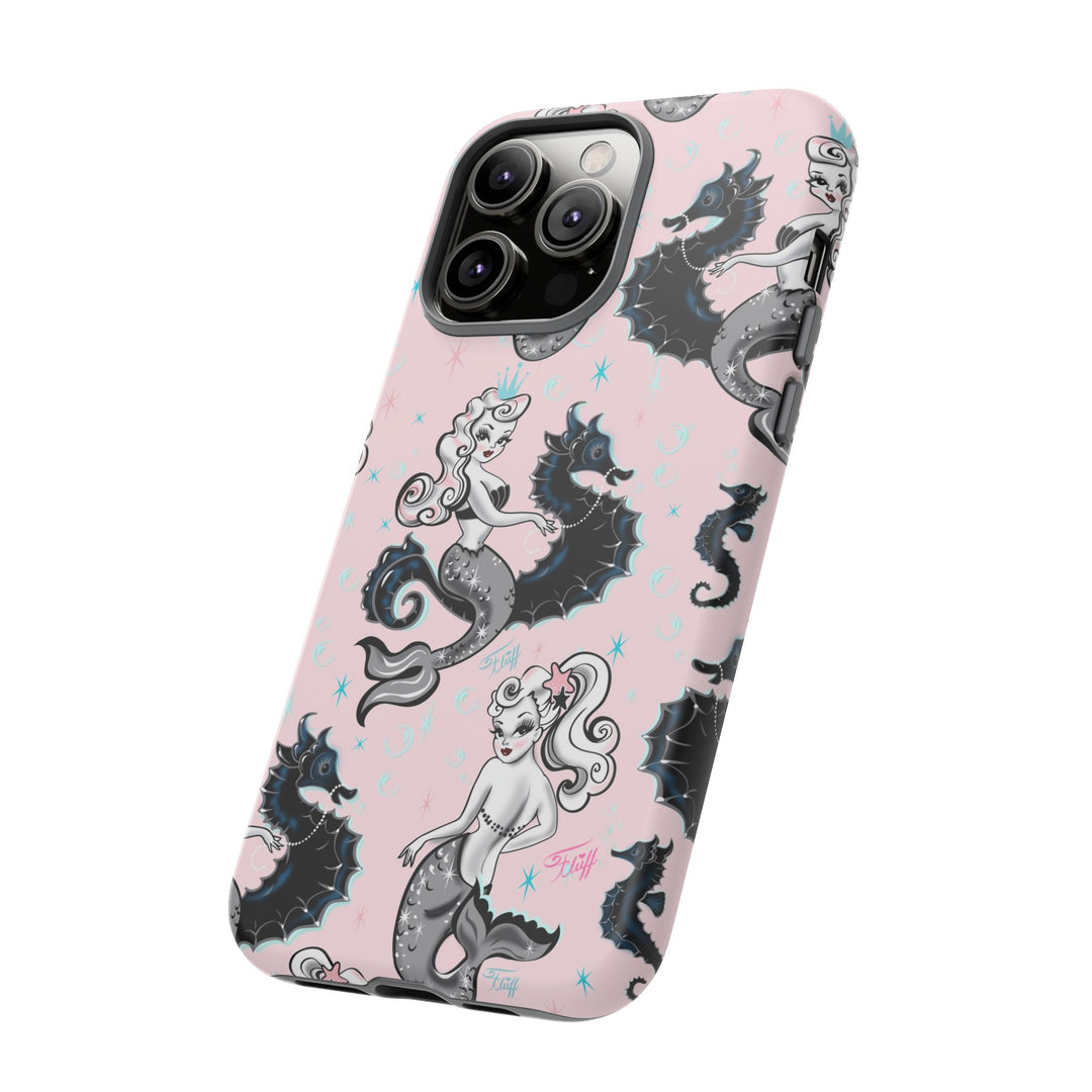 Pearla on Pink • Tough Phone Case