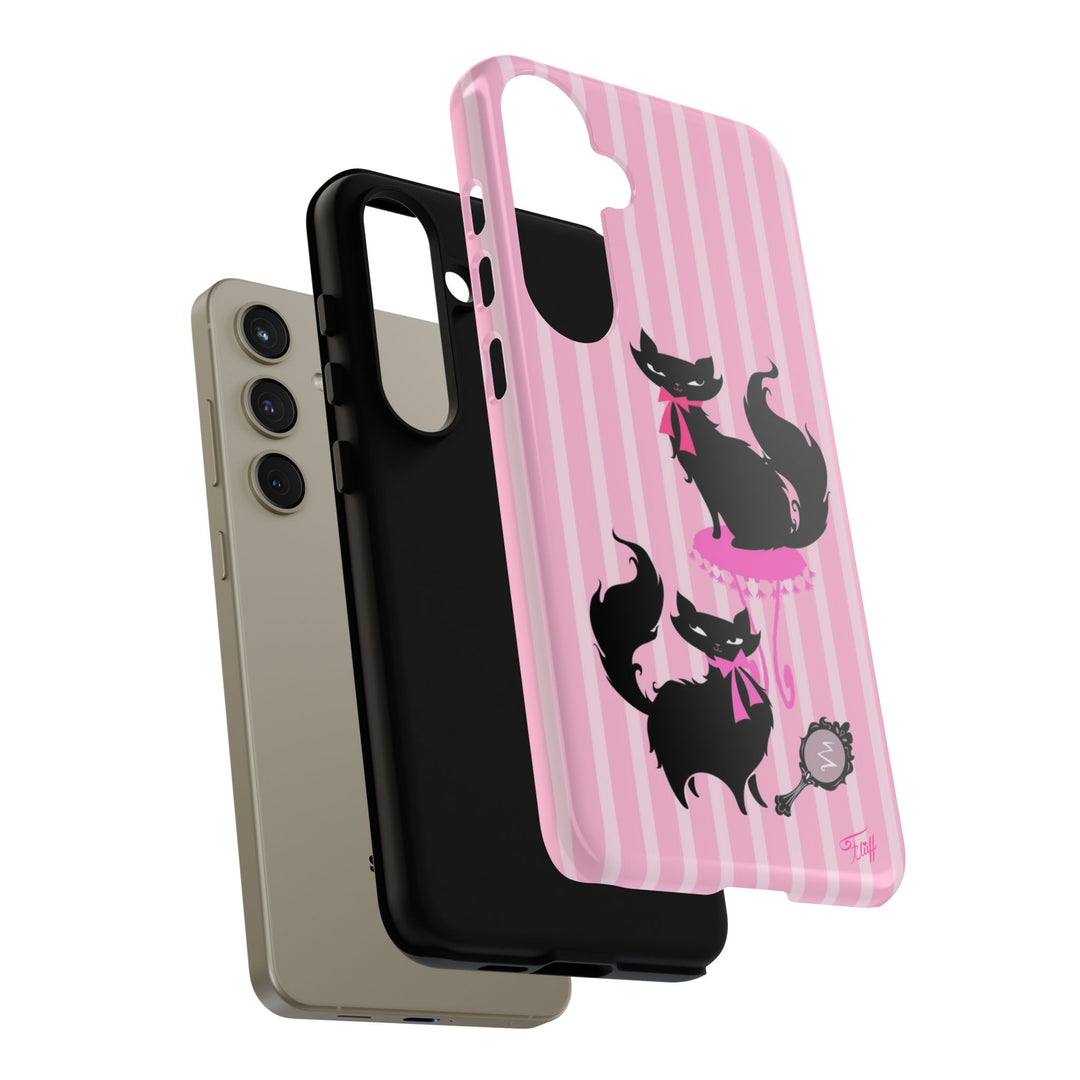 Naughty Kitties • Tough Phone Case