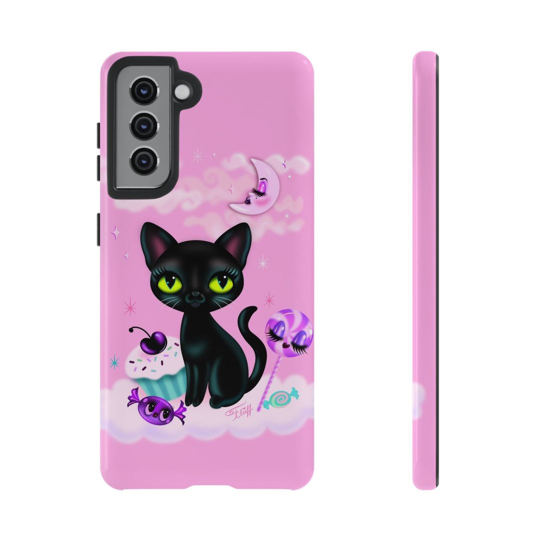 Vyolette in the Sky with Candies Pink • Tough Phone Case