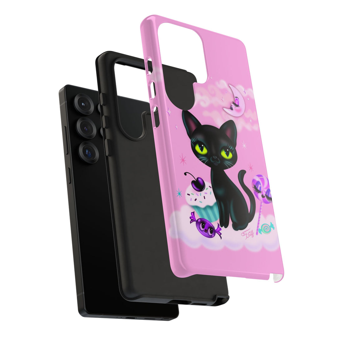 Vyolette in the Sky with Candies Pink • Tough Phone Case
