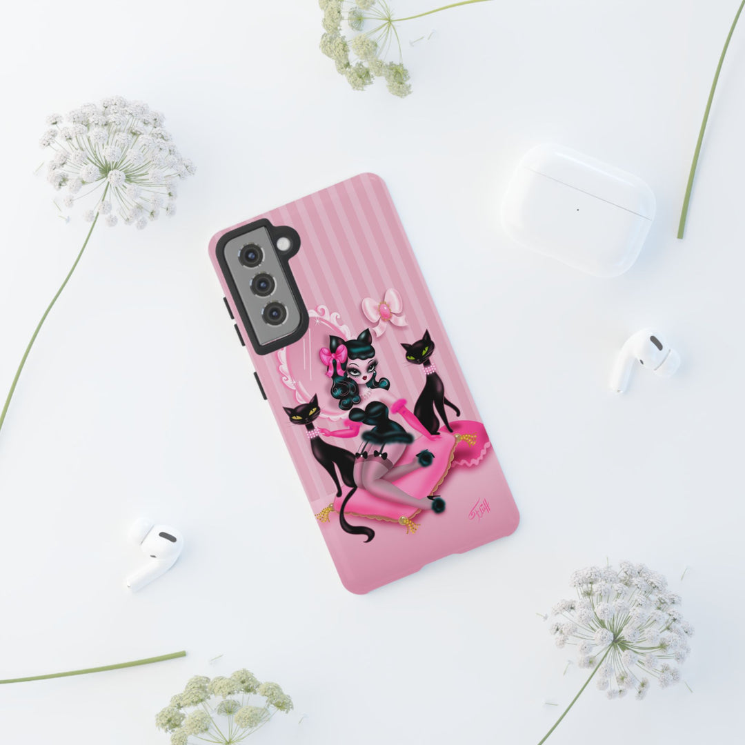 Kitten Boudoir Doll • Tough Phone Case