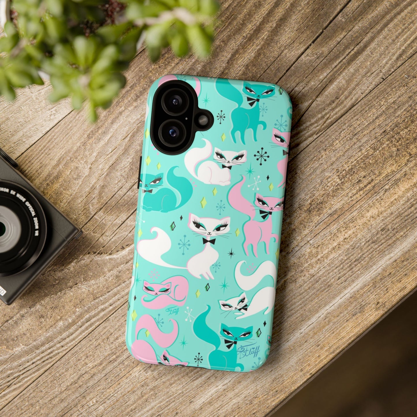 Swanky Kittens • Tough Phone Case