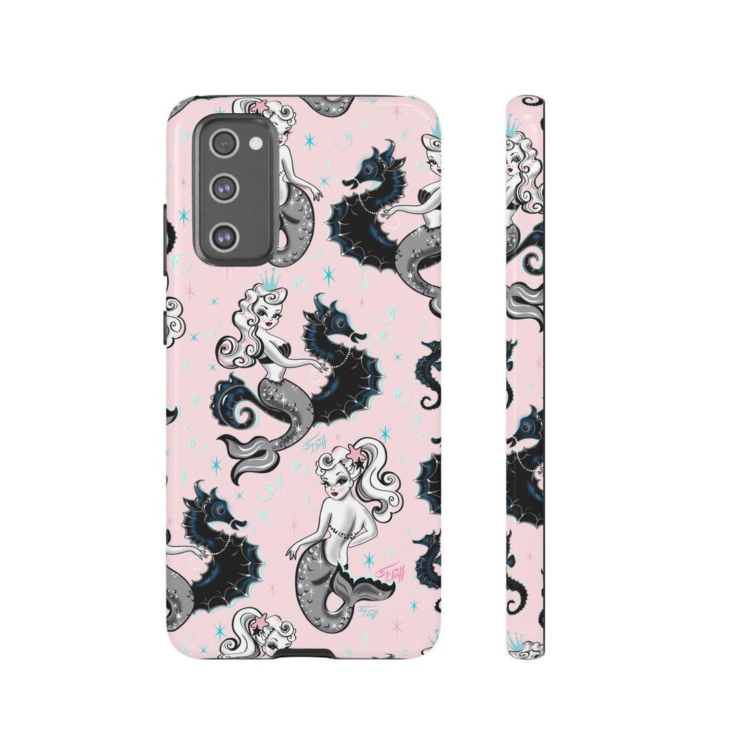 Pearla on Pink • Tough Phone Case