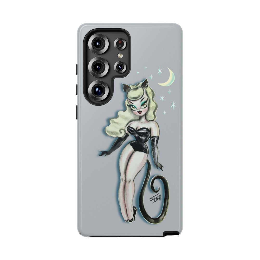 Blonde Cat Girl • Tough Phone Case