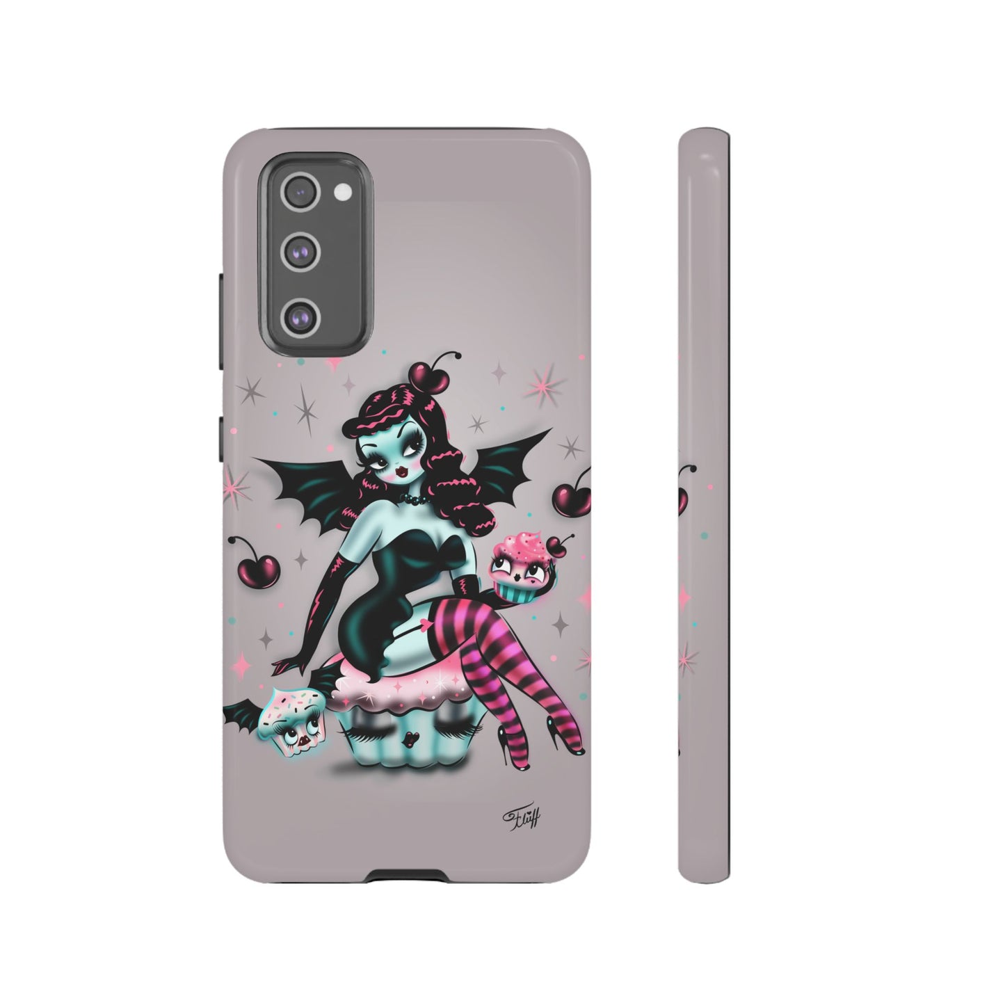 Spooky Cupcake Doll • Tough Phone Case