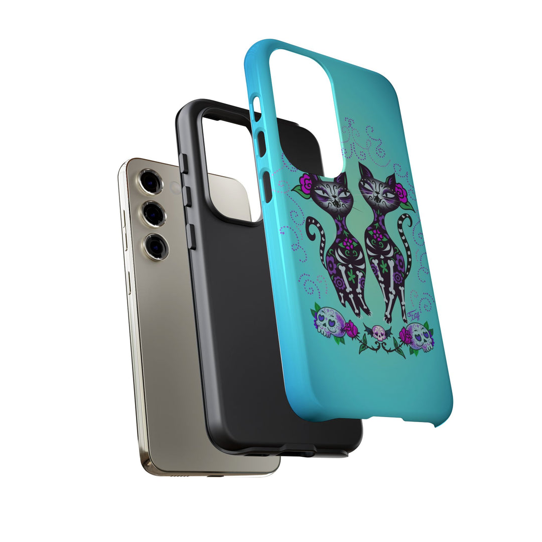 Sugar Skull Cats • Tough Phone Case