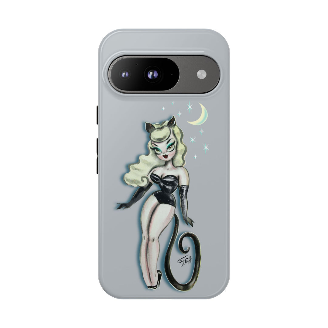 Blonde Cat Girl • Tough Phone Case