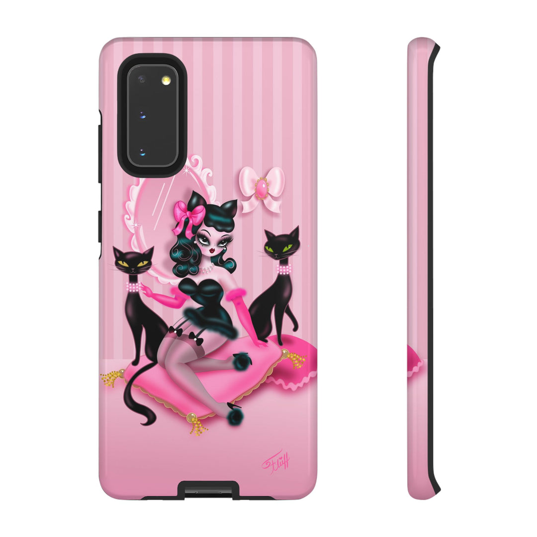 Kitten Boudoir Doll • Tough Phone Case