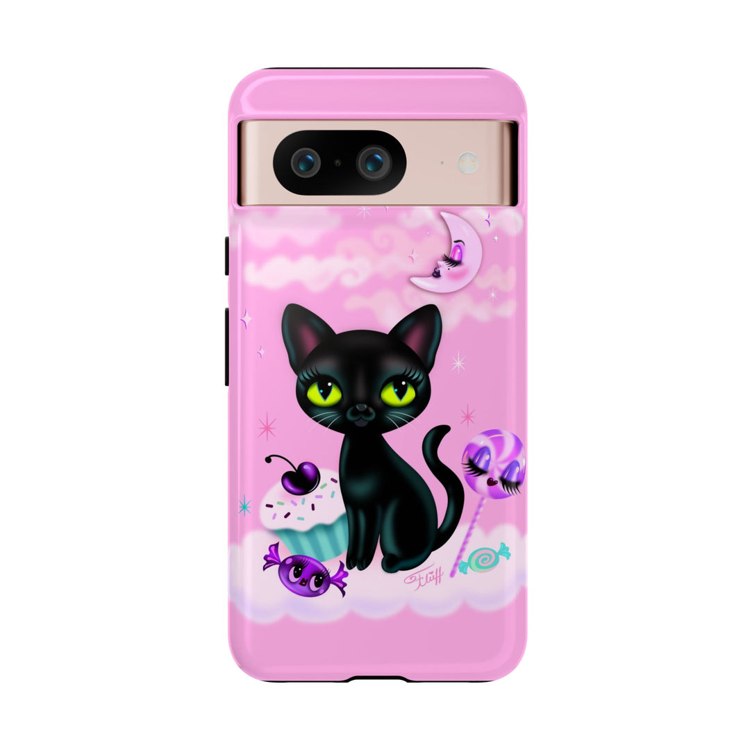 Vyolette in the Sky with Candies Pink • Tough Phone Case