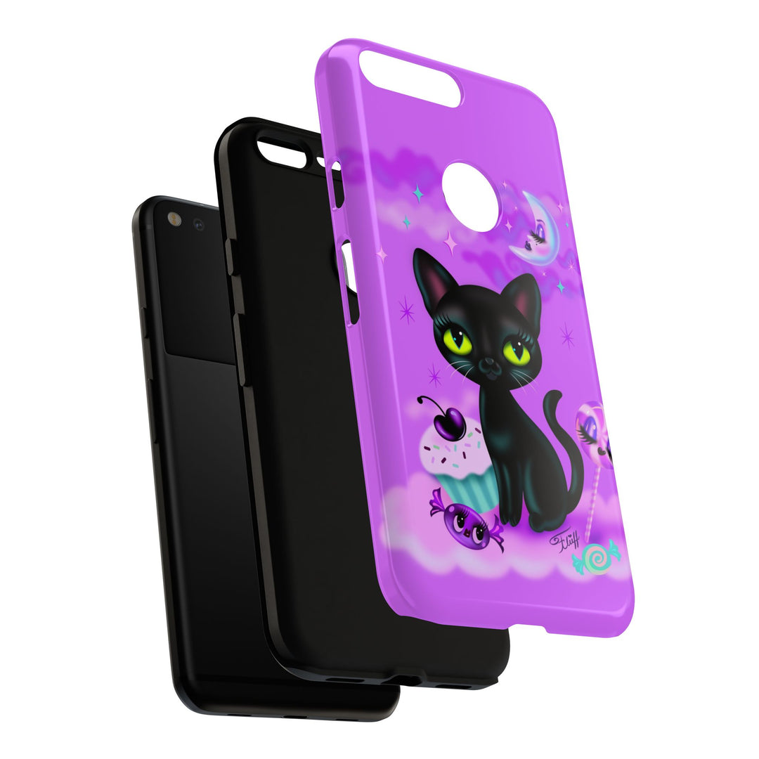 Vyolette in the Sky with Candies  • Tough Phone Case