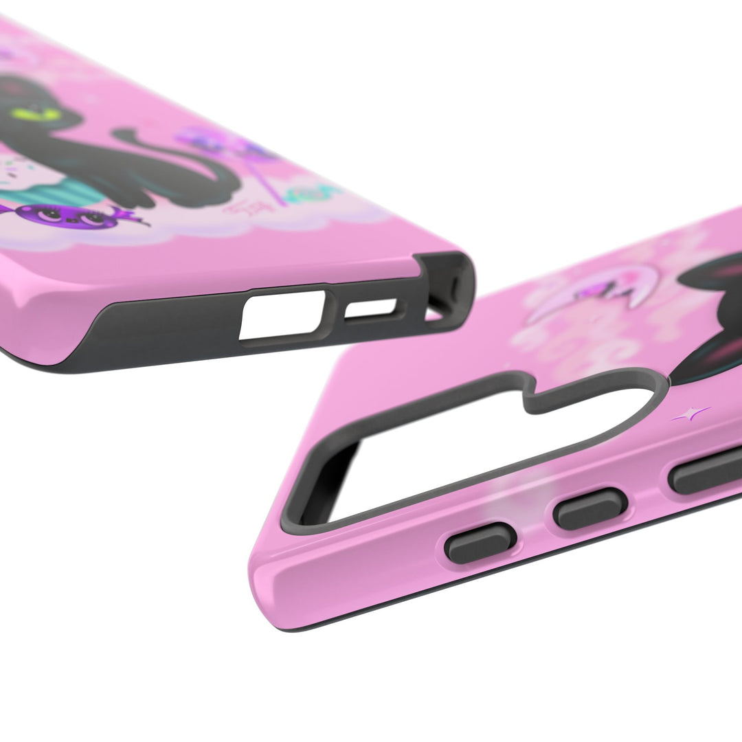 Vyolette in the Sky with Candies Pink • Tough Phone Case