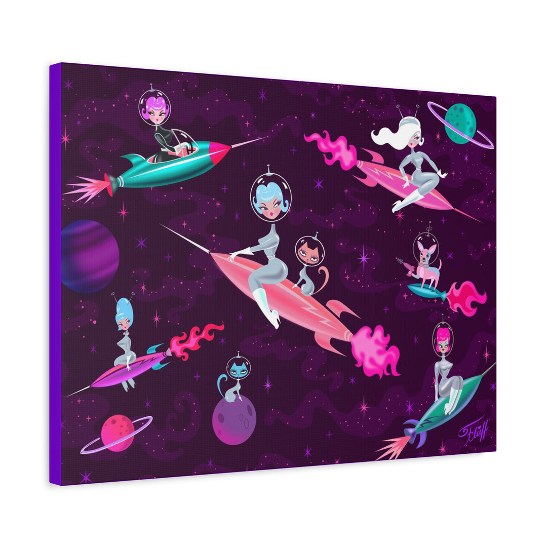 Rocket Girls • Canvas Gallery Wrap