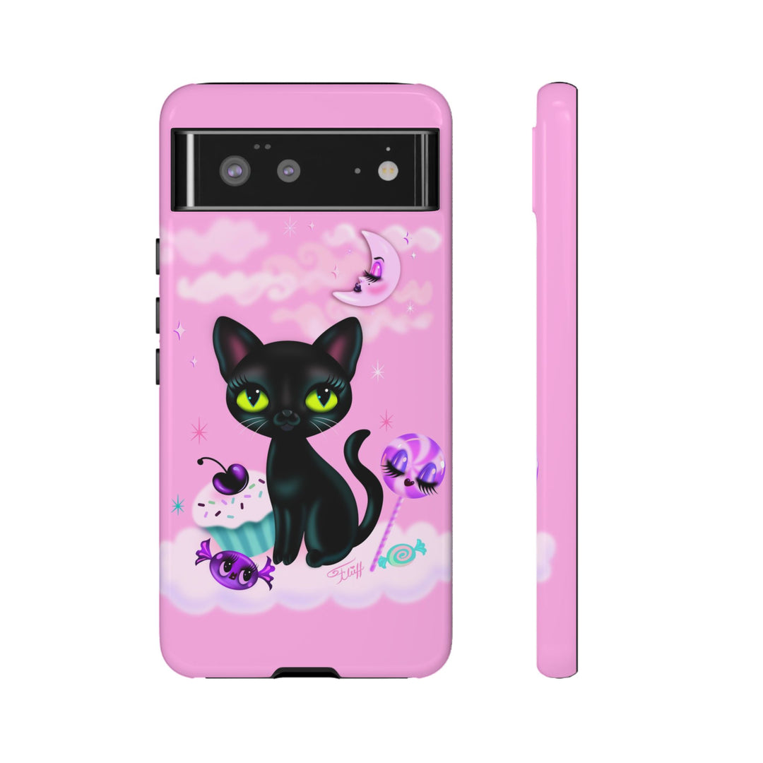 Vyolette in the Sky with Candies Pink • Tough Phone Case