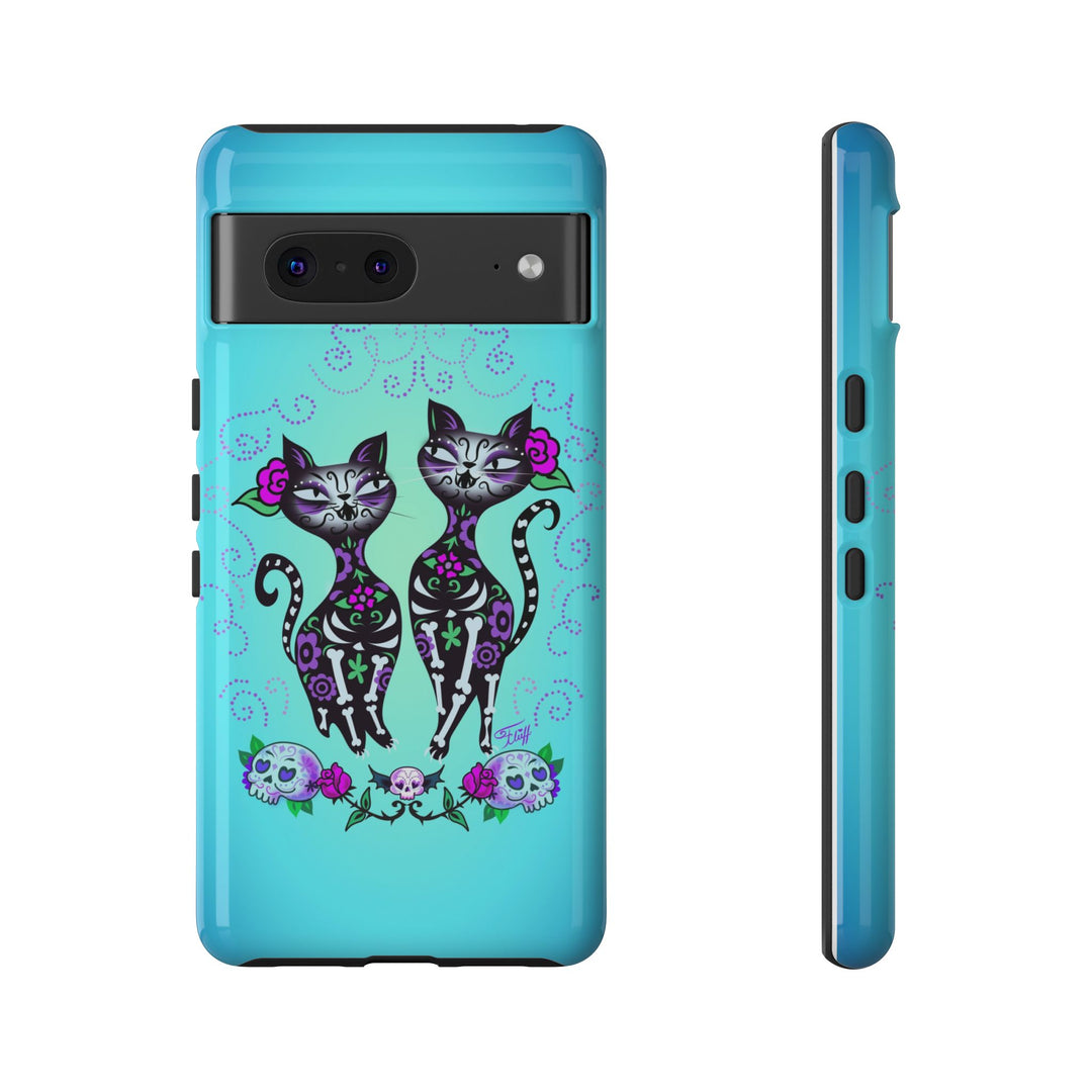 Sugar Skull Cats • Tough Phone Case