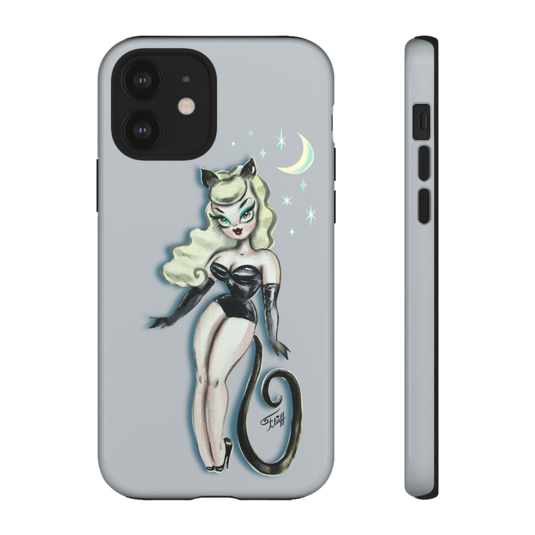 Blonde Cat Girl • Tough Phone Case