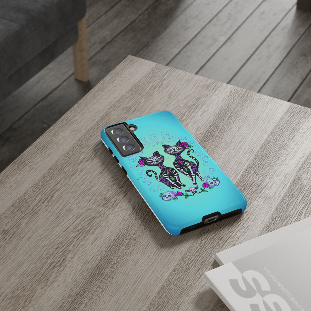 Sugar Skull Cats • Tough Phone Case