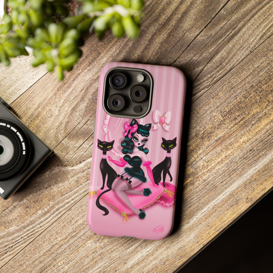 Kitten Boudoir Doll • Tough Phone Case