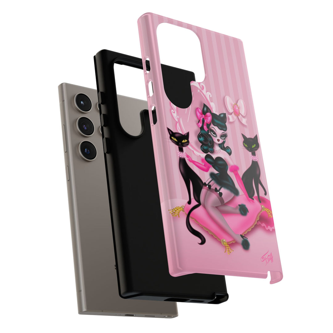 Kitten Boudoir Doll • Tough Phone Case