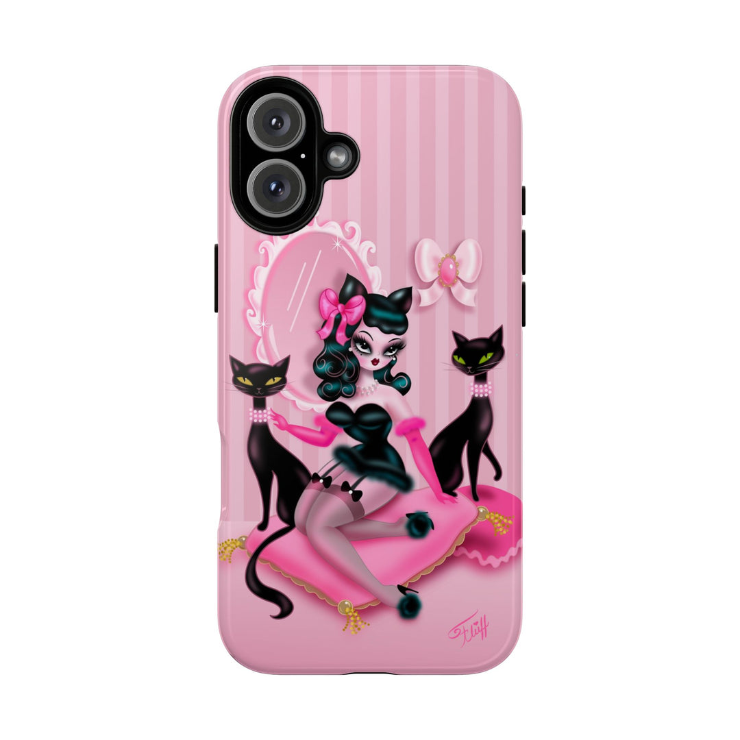 Kitten Boudoir Doll • Tough Phone Case
