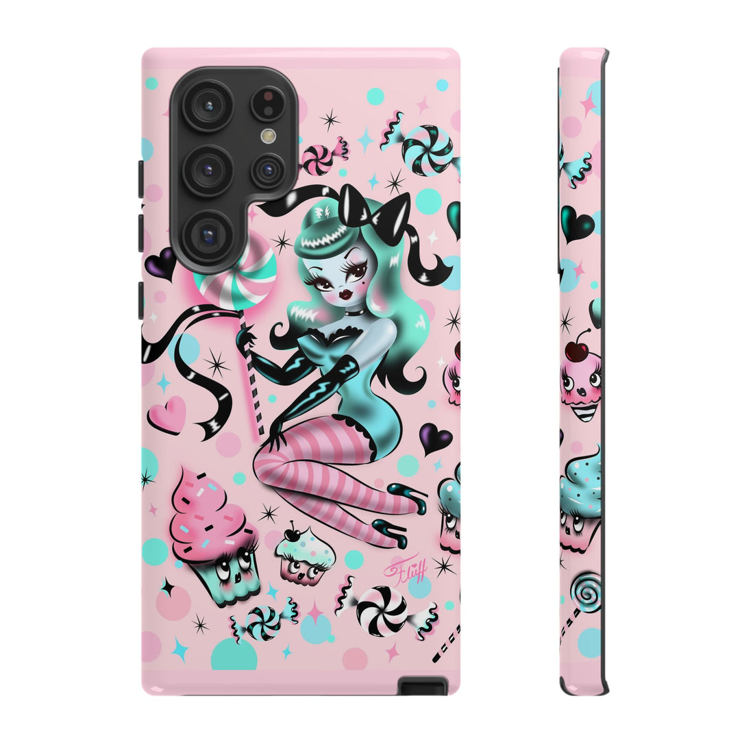 Mint Sugar Pinup • Tough Phone Case