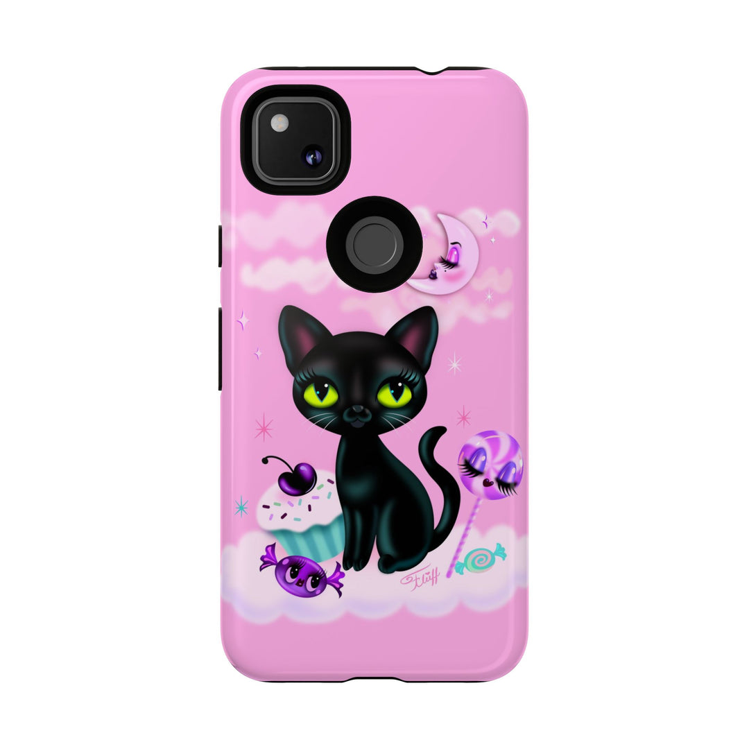 Vyolette in the Sky with Candies Pink • Tough Phone Case
