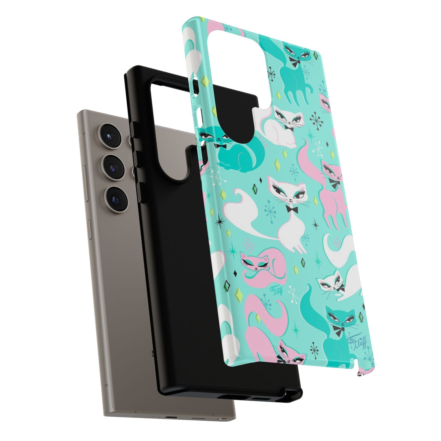 Swanky Kittens • Tough Phone Case