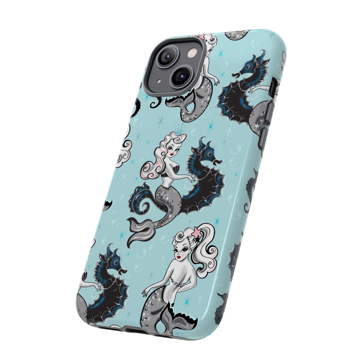 Pearla on Seafoam • Tough Phone Case