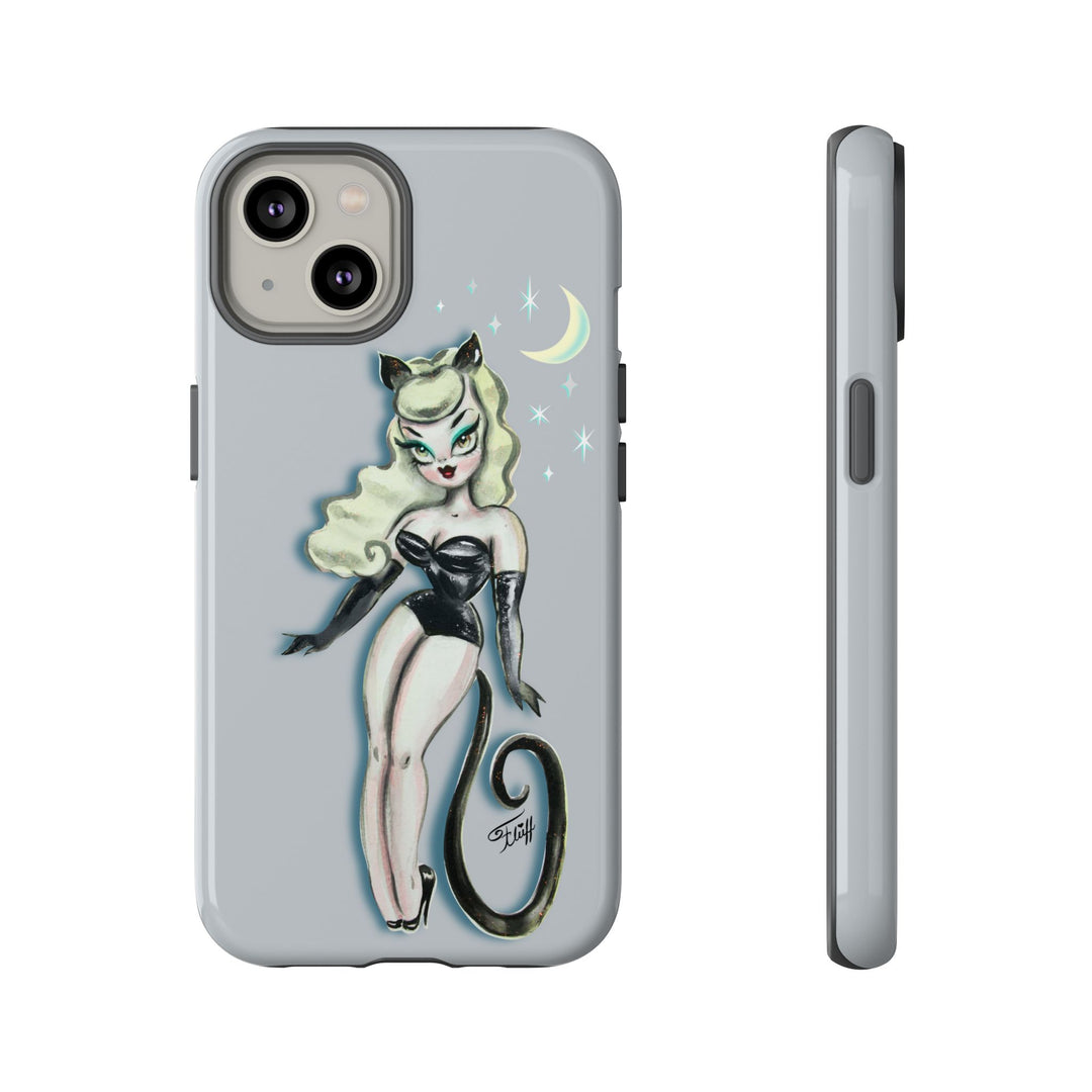 Blonde Cat Girl • Tough Phone Case