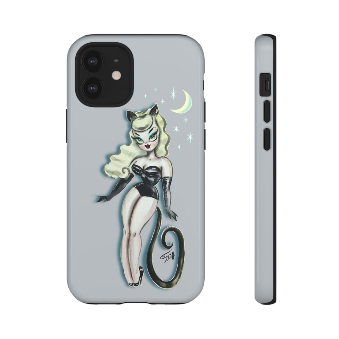 Blonde Cat Girl • Tough Phone Case