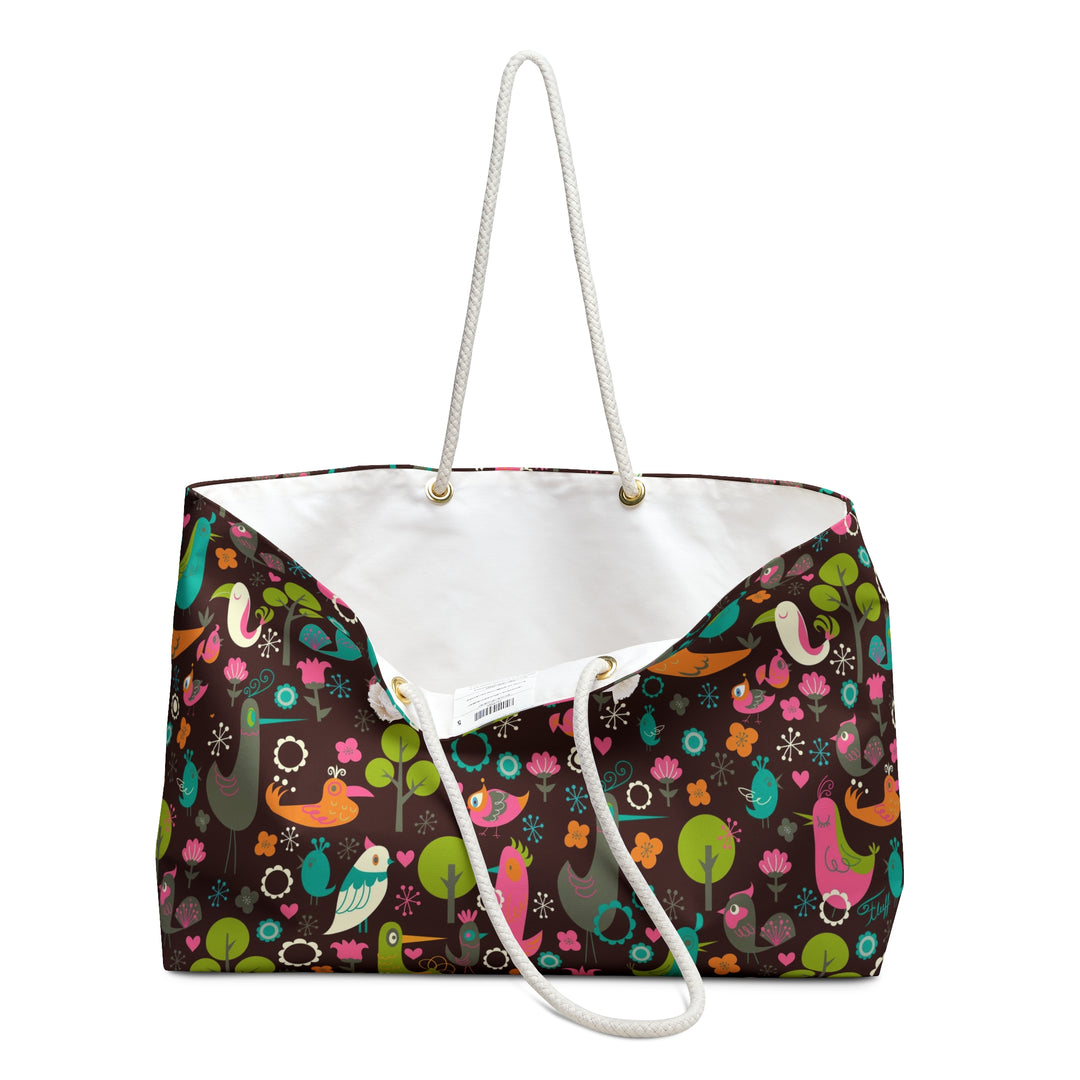 Birdsville on Chocolate • Weekender Bag