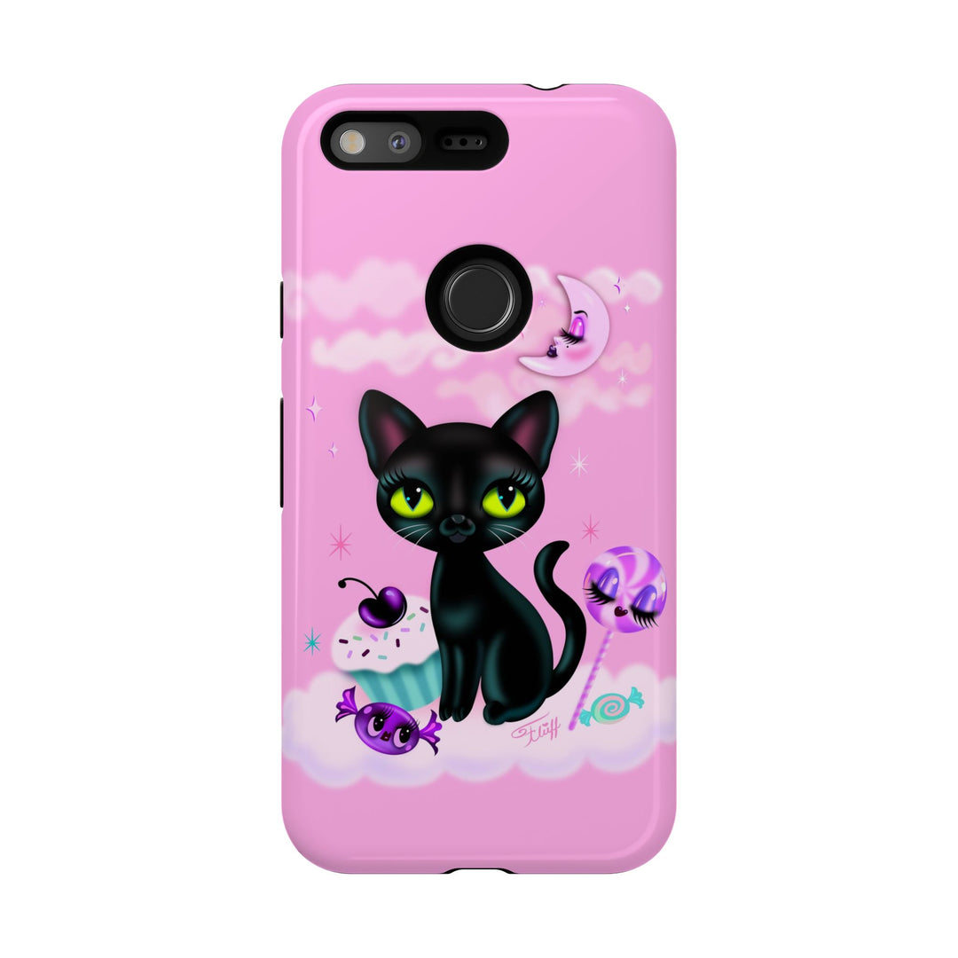 Vyolette in the Sky with Candies Pink • Tough Phone Case