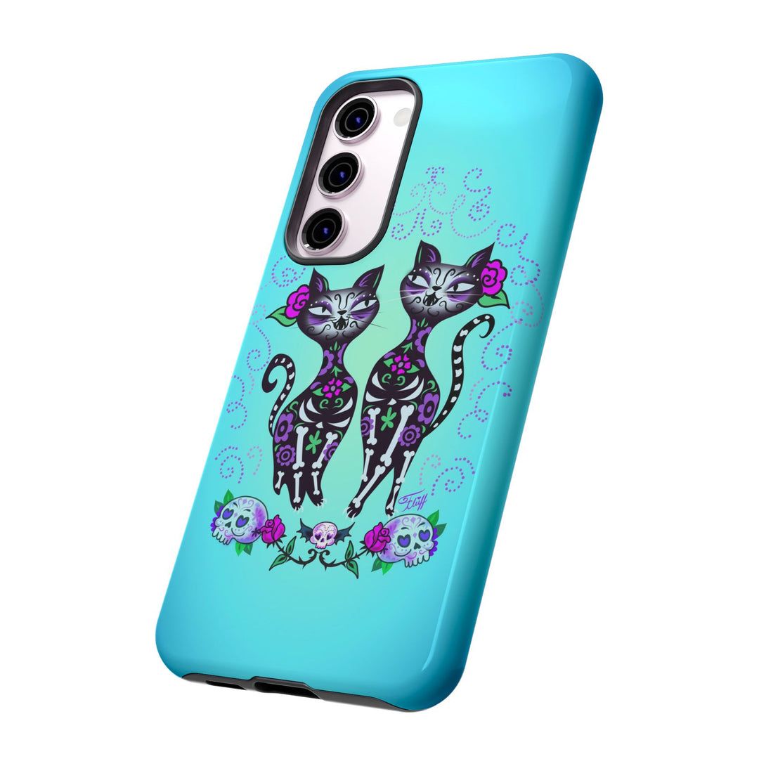 Sugar Skull Cats • Tough Phone Case