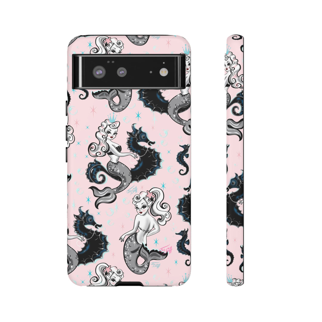 Pearla on Pink • Tough Phone Case