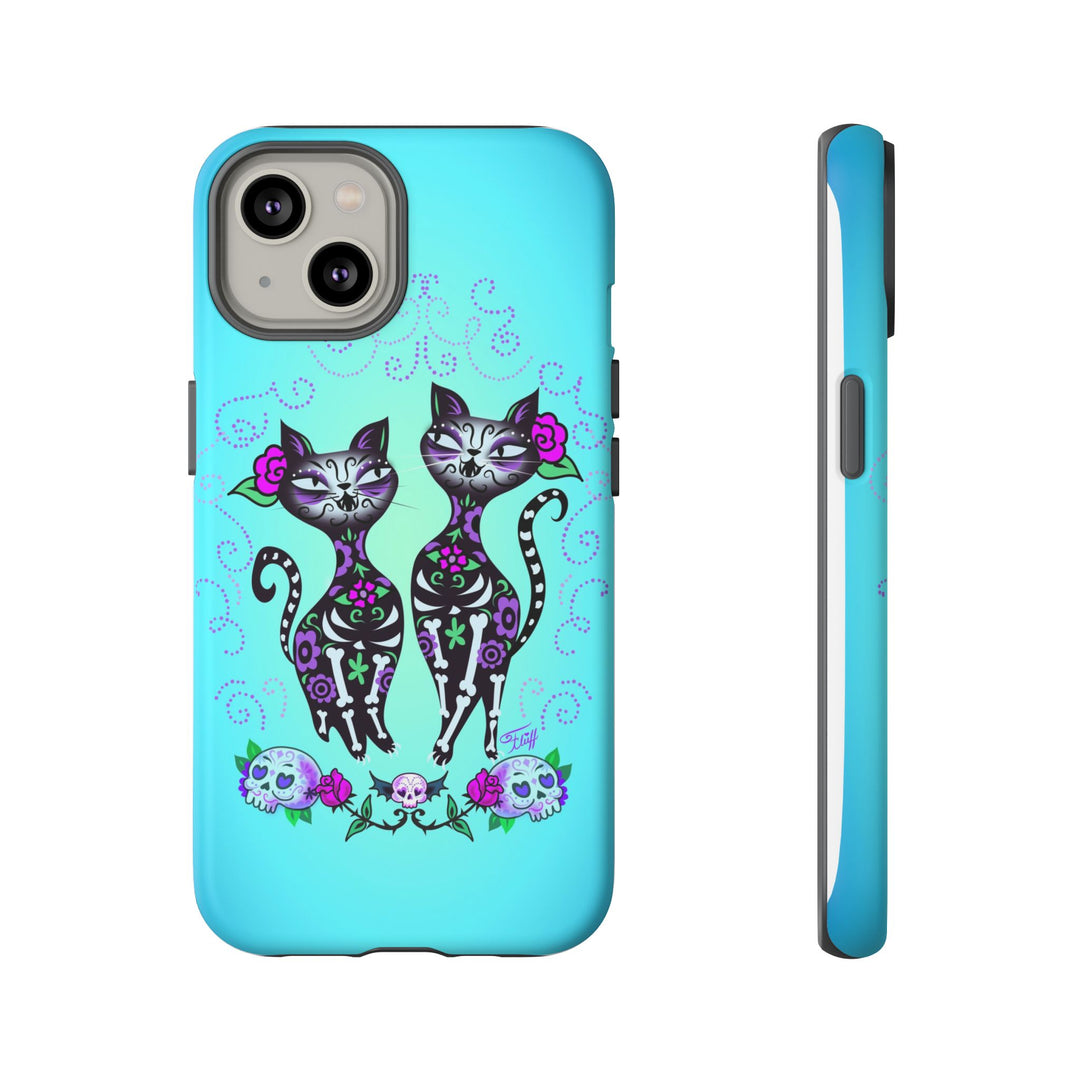 Sugar Skull Cats • Tough Phone Case